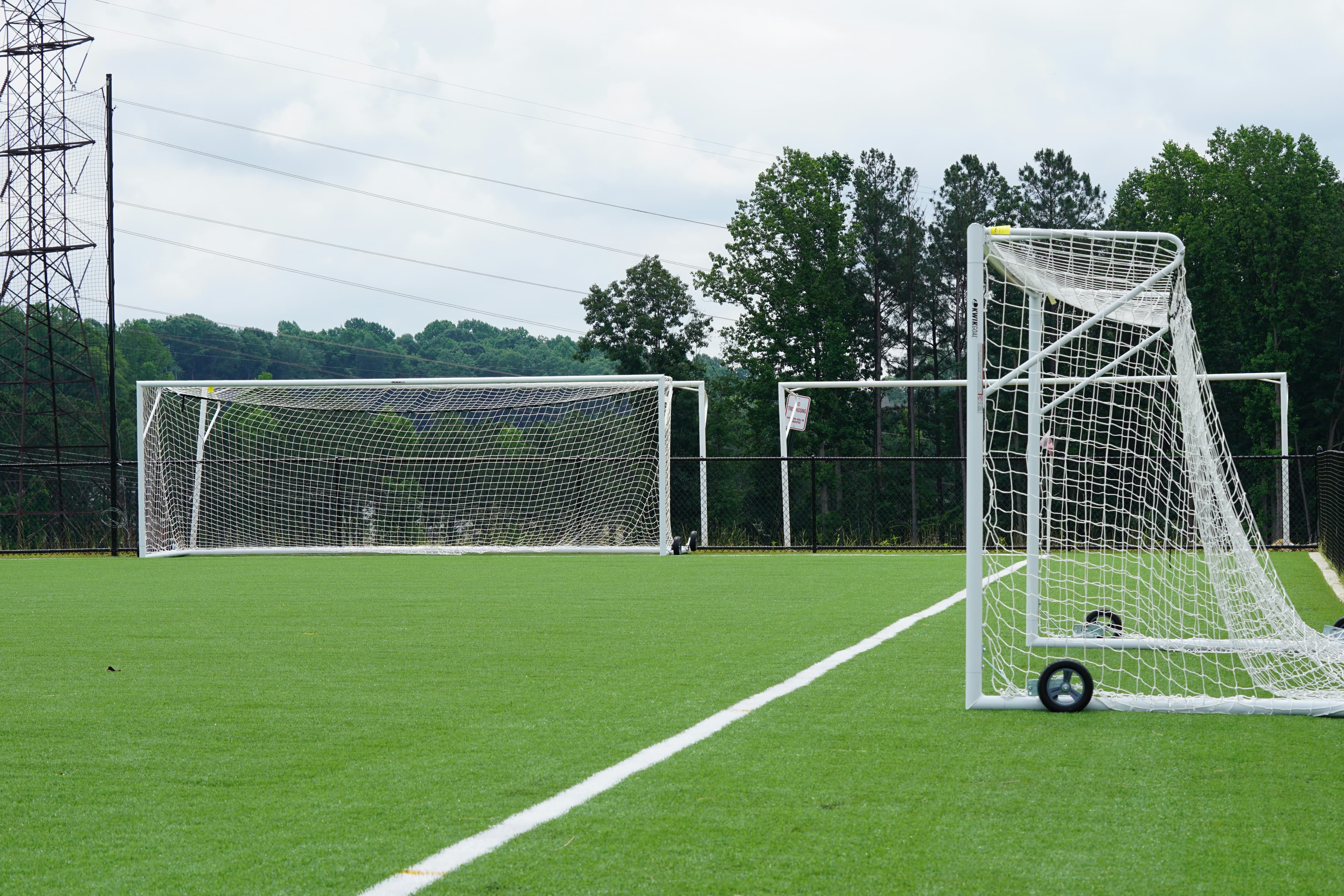 Virtual tour of the soccer field from a boys and girls club.