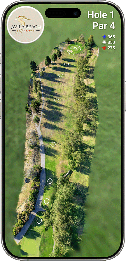 Iphone with a virtual tour displaying an outdoor ampitheater
